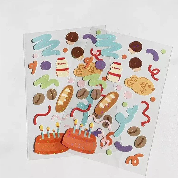 Clear Kiss Cut Sticker Sheet