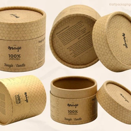 Kraft paper tube boxes Kraft paper tube boxes